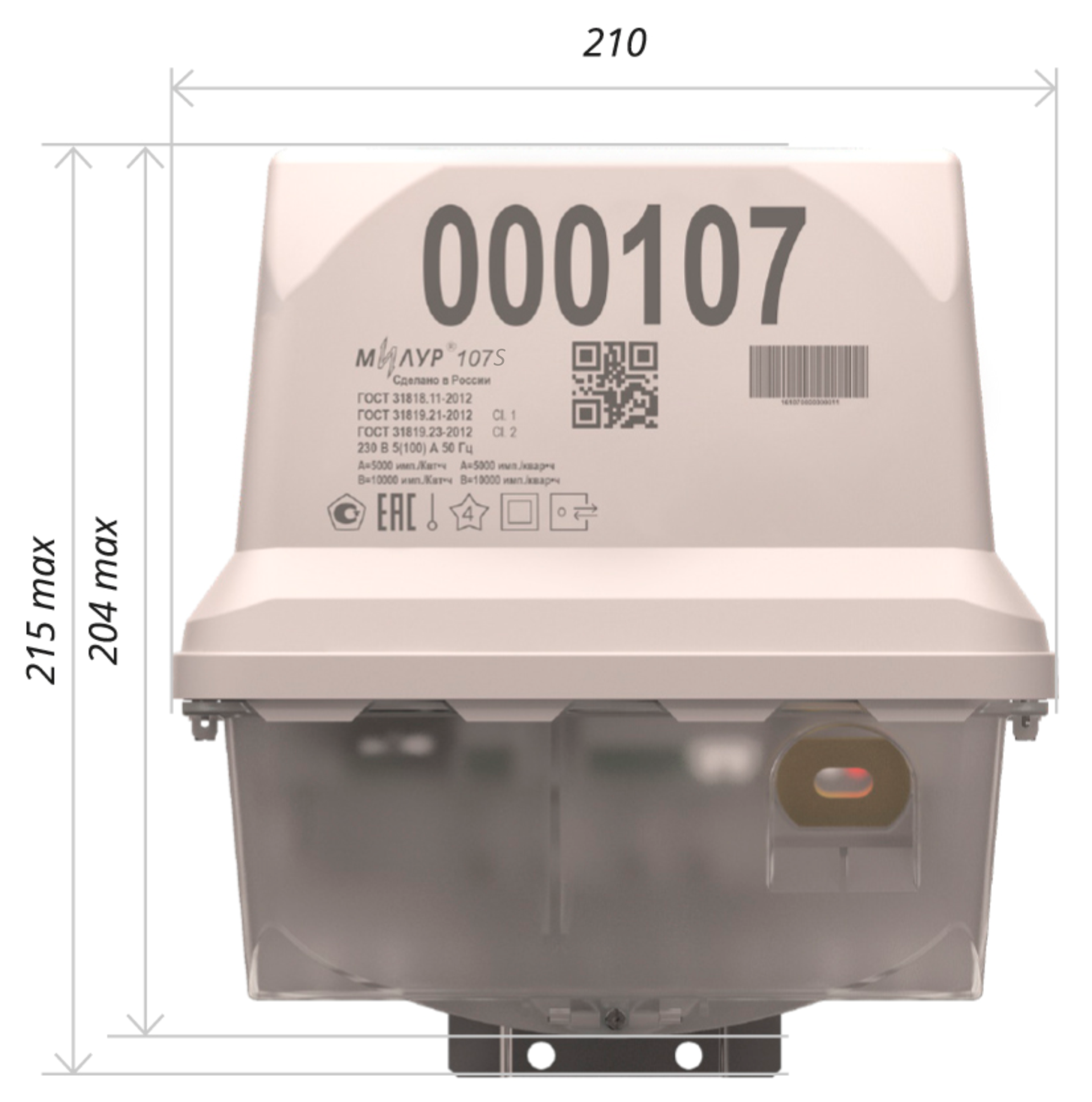 Милур 107S.22-ZZ-3-DT